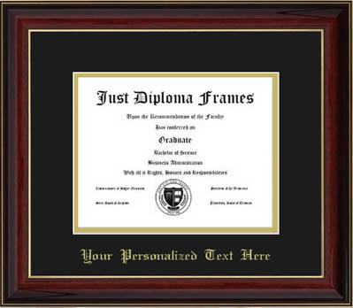 Diploma Frame Sample
