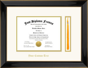 B/ Ivory Mat /Tassel/Text