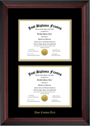 M / Black Mat / Double /Text