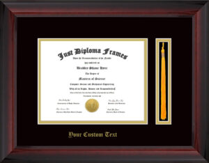 M/ Black Mat /Tassel/Text