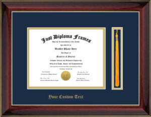 MG/ Navy Mat /Tassel /Text