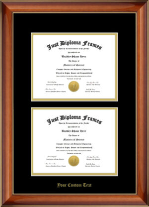 W / Black Mat / Double /Text