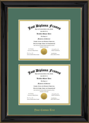 B / Green Mat / Double /Text